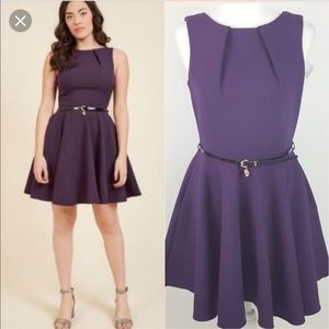 Closet purple skater dress